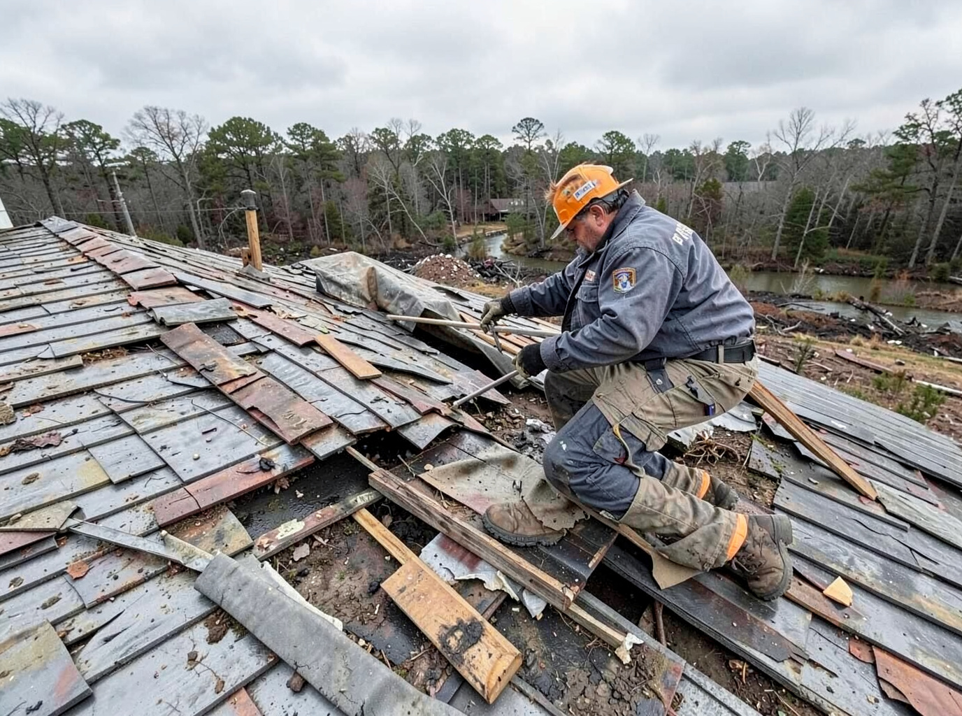 roofing contractor in Downtown Longview, TX